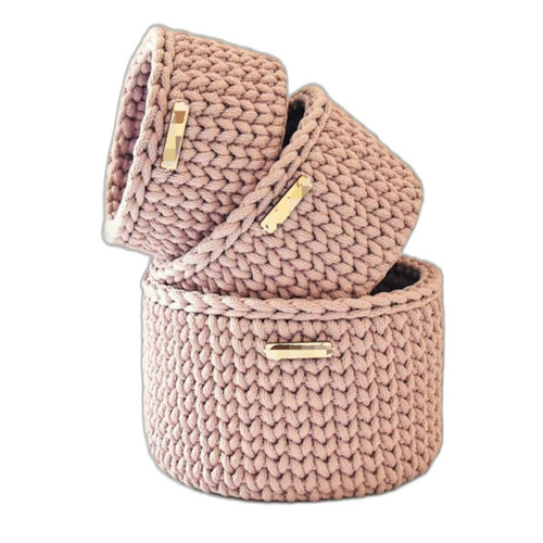 سبد قلاب بافی تریکو کد 81 مجموعه 3 عددی کپی